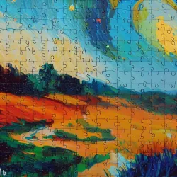 Puzzle, van Gogh